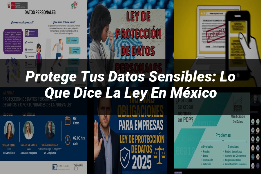 "Protege tus Datos Sensibles: Lo que Dice la Ley en México"