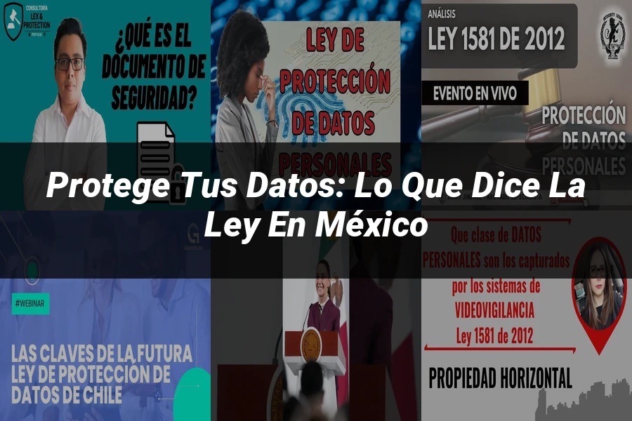 "Protege tus Datos: Lo que Dice la Ley en México"