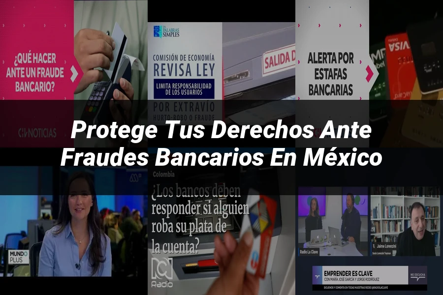 "Protege tus Derechos ante Fraudes Bancarios en México"