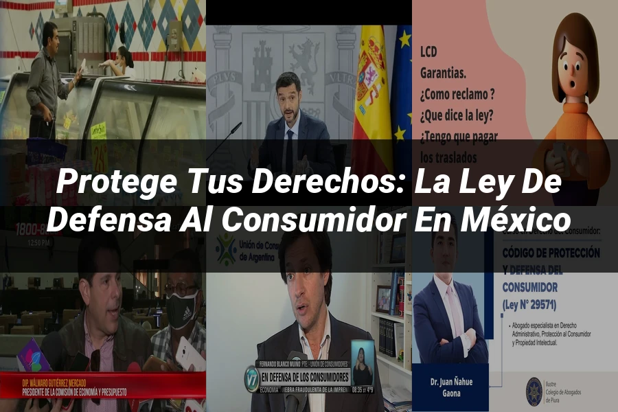 "Protege tus Derechos: La Ley de Defensa al Consumidor en México"