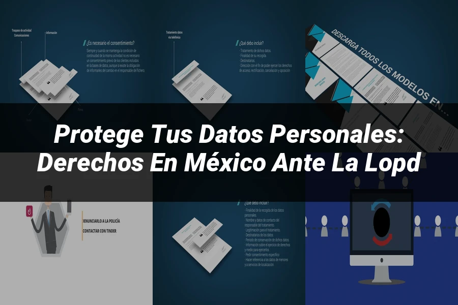 "Protege tus datos personales: derechos en México ante la LOPD"