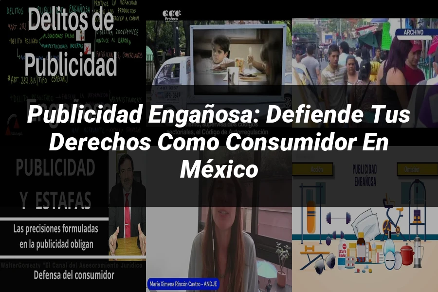 "Publicidad Engañosa: Defiende tus Derechos como Consumidor en México"