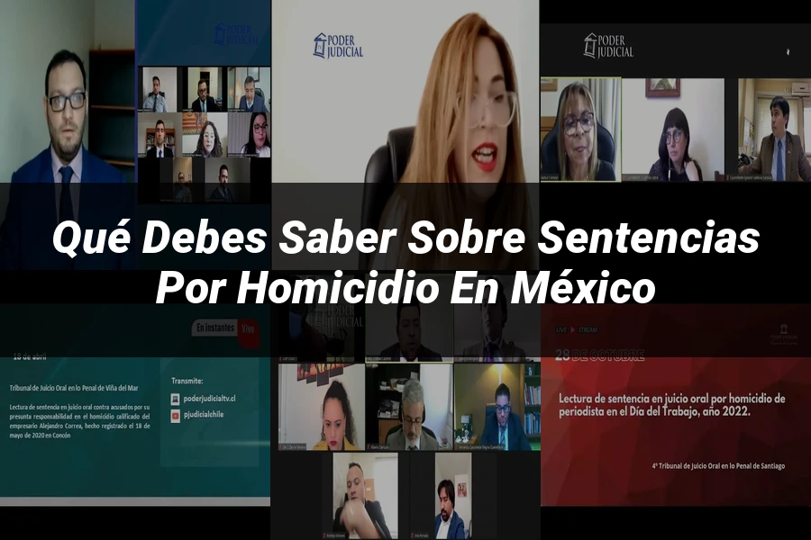 "Qué Debes Saber Sobre Sentencias por Homicidio en México"