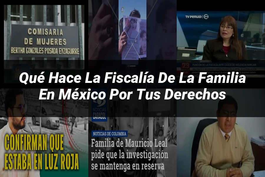"Qué Hace la Fiscalía de la Familia en México por Tus Derechos"