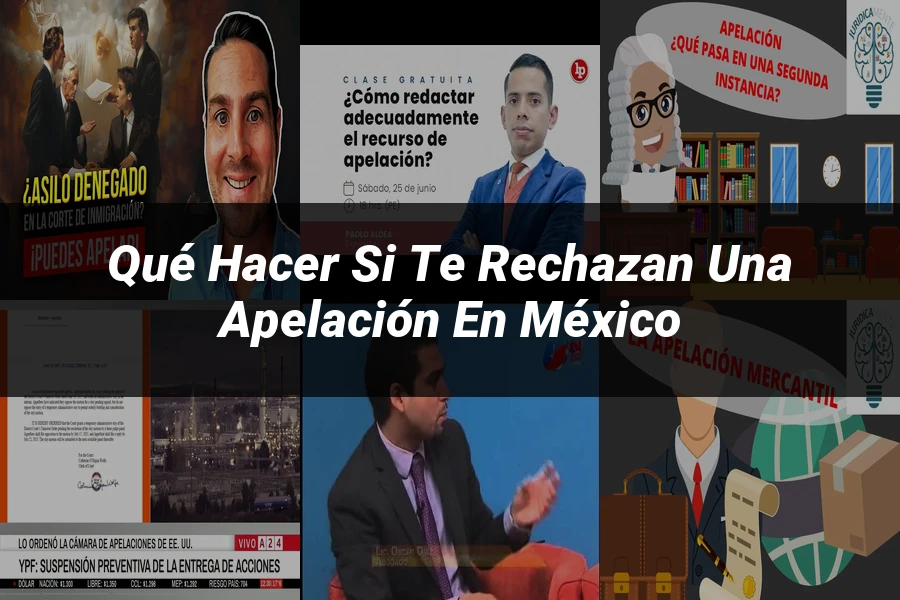 "Qué Hacer Si Te Rechazan una Apelación en México"