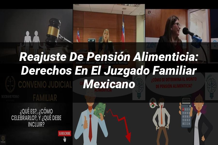"Reajuste de Pensión Alimenticia: Derechos en el Juzgado Familiar Mexicano"