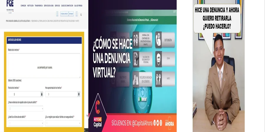 "Realiza tu Denuncia en Línea ante la Fiscalía de México: Pasos Clave"