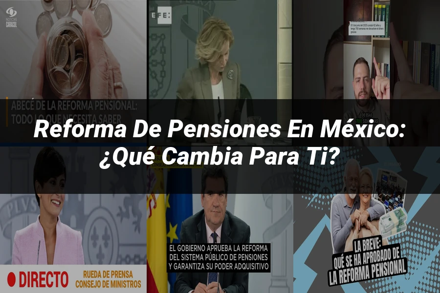 "Reforma de Pensiones en México: ¿Qué Cambia para Ti?"