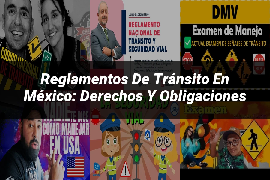 "Reglamentos de tránsito en México: derechos y obligaciones"