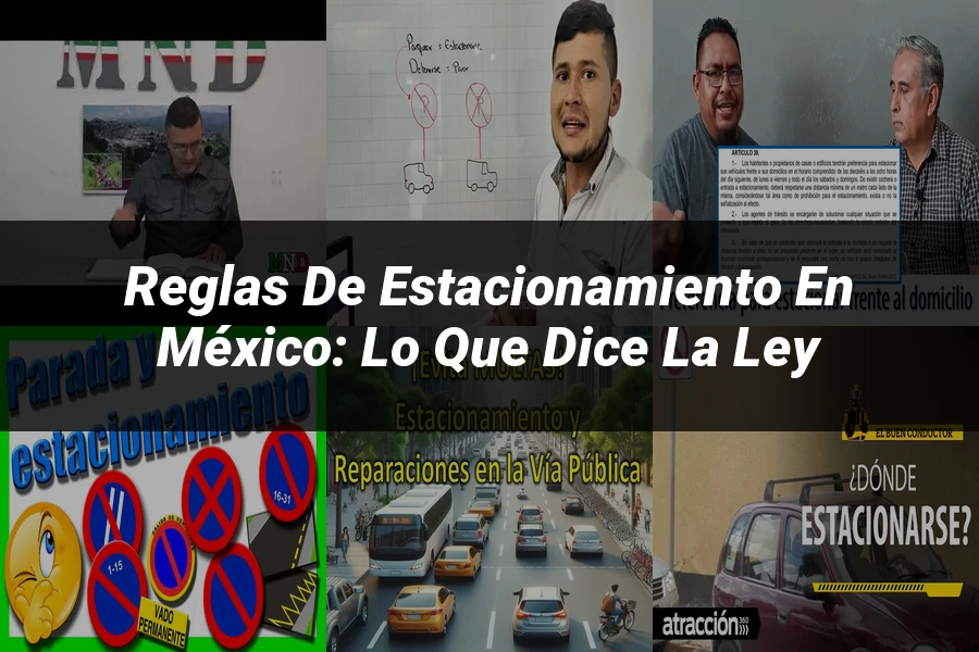 "Reglas de estacionamiento en México: lo que dice la ley"