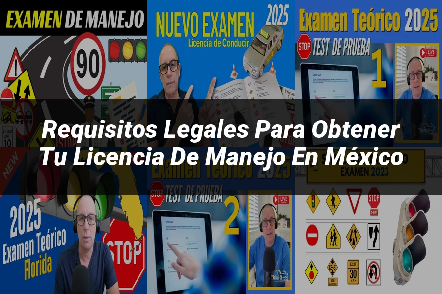 "Requisitos Legales para Obtener tu Licencia de Manejo en México"
