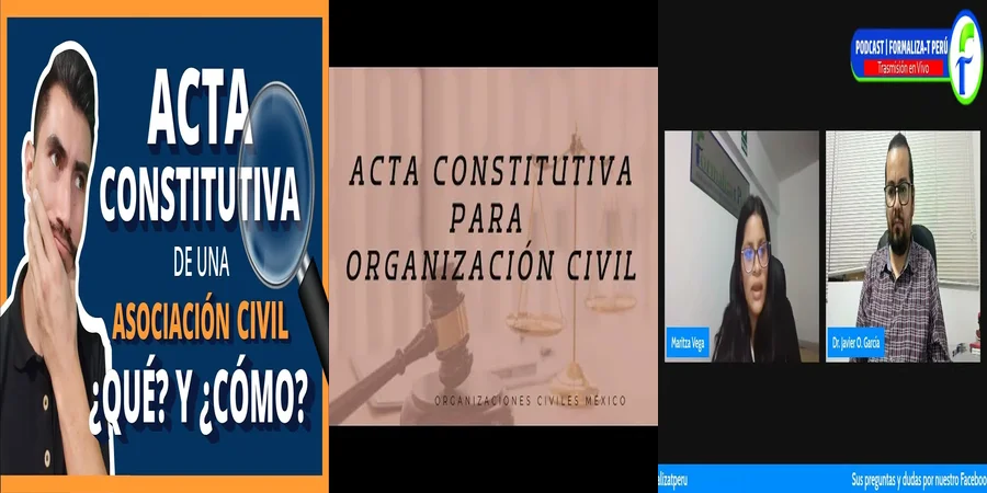 "Requisitos Legales para el Acta Constitutiva de AC en México"