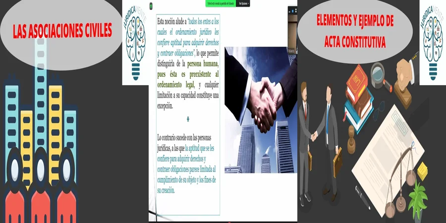 "Requisitos Legales para el Estatuto de Personas Jurídicas en México"