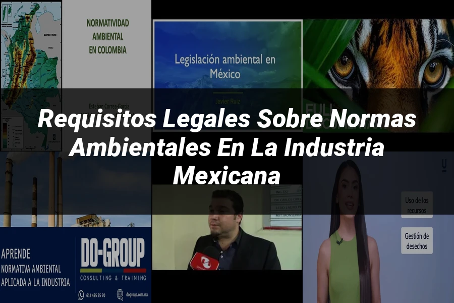 "Requisitos Legales sobre Normas Ambientales en la Industria Mexicana"