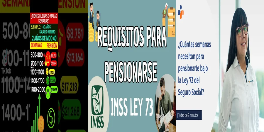 "Requisitos de semanas cotizadas para tu pensión en México"