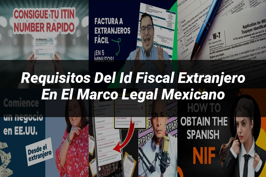 "Requisitos del id fiscal extranjero en el marco legal mexicano"