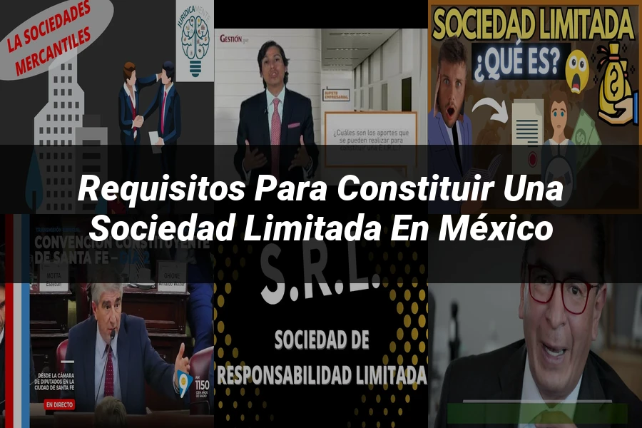 "Requisitos para Constituir una Sociedad Limitada en México"