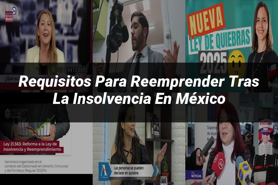 "Requisitos para Reemprender tras la Insolvencia en México"