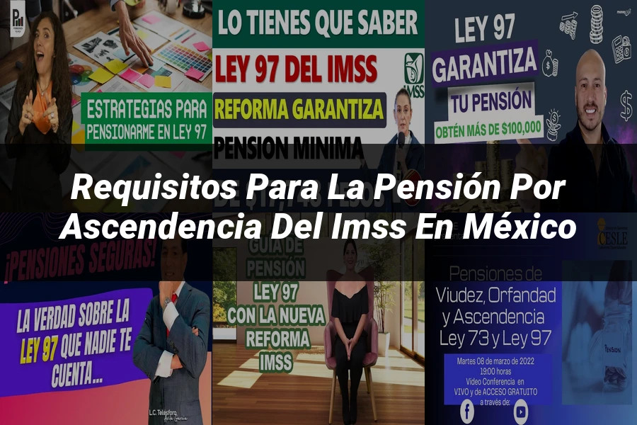 "Requisitos para la pensión por ascendencia del IMSS en México"