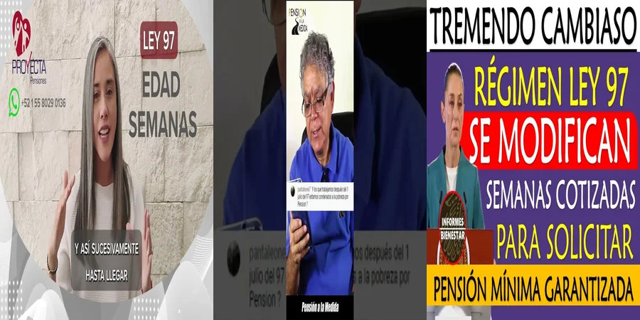 "Requisitos para tu pensión bajo la ley 97 en México"