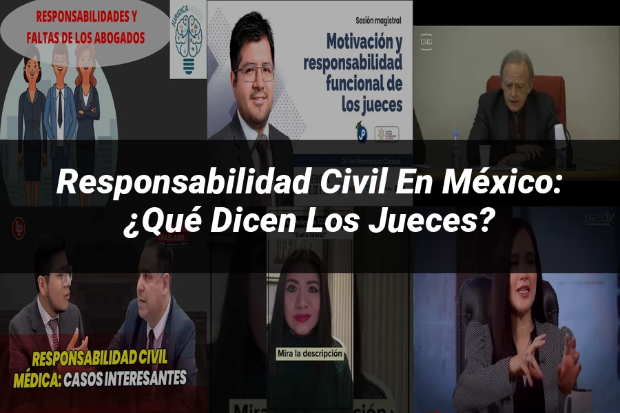 "Responsabilidad Civil en México: ¿Qué Dicen los Jueces?"