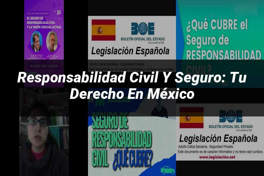 "Responsabilidad Civil y Seguro: Tu Derecho en México"