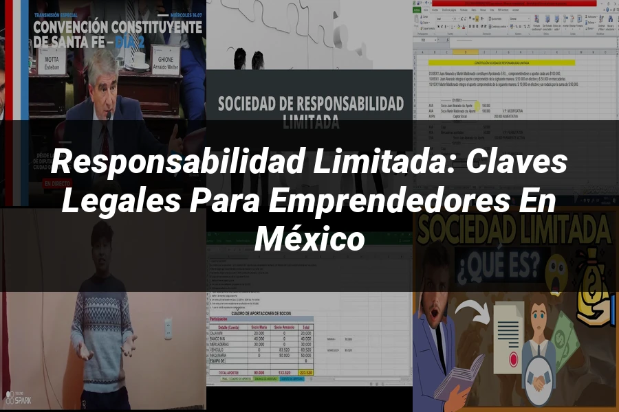 "Responsabilidad Limitada: Claves Legales para Emprendedores en México"