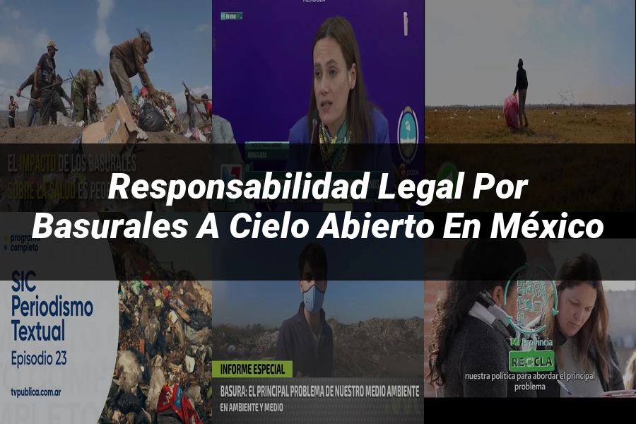 "Responsabilidad legal por basurales a cielo abierto en México"