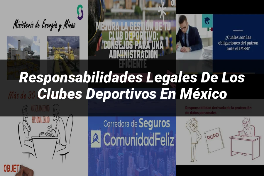 "Responsabilidades Legales de los Clubes Deportivos en México"