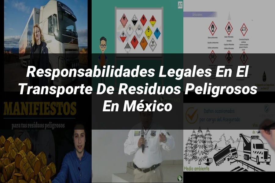"Responsabilidades Legales en el Transporte de Residuos Peligrosos en México"