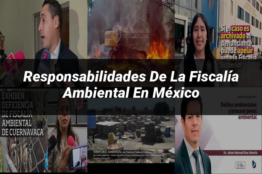 "Responsabilidades de la fiscalía ambiental en México"