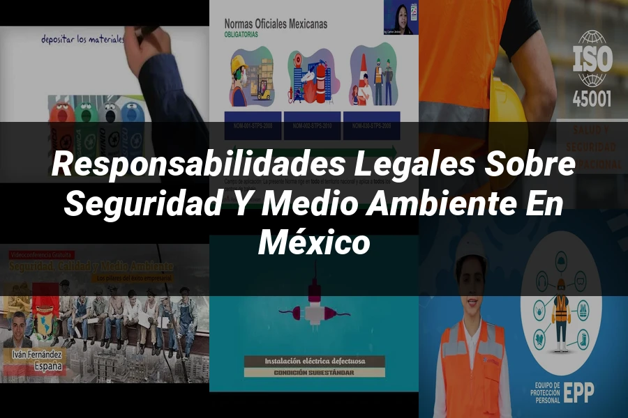 "Responsabilidades legales sobre seguridad y medio ambiente en México"