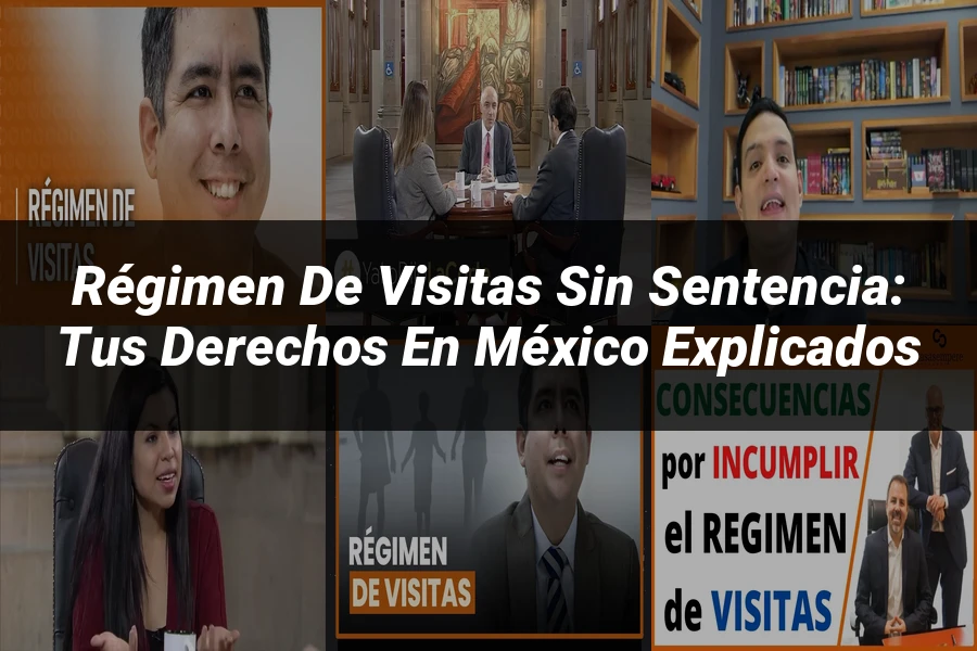 "Régimen de visitas sin sentencia: tus derechos en México explicados"