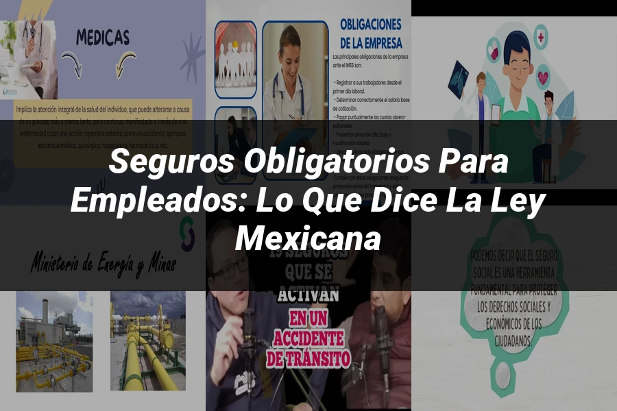 "Seguros Obligatorios para Empleados: Lo que Dice la Ley Mexicana"