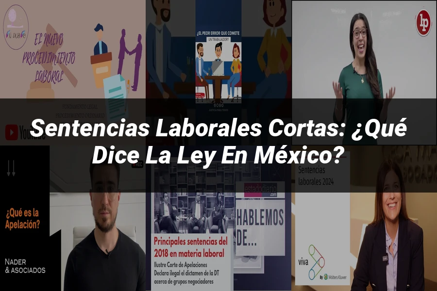 "Sentencias Laborales Cortas: ¿Qué Dice la Ley en México?"