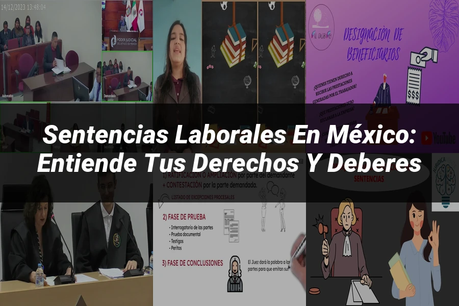 "Sentencias Laborales en México: Entiende Tus Derechos y Deberes"