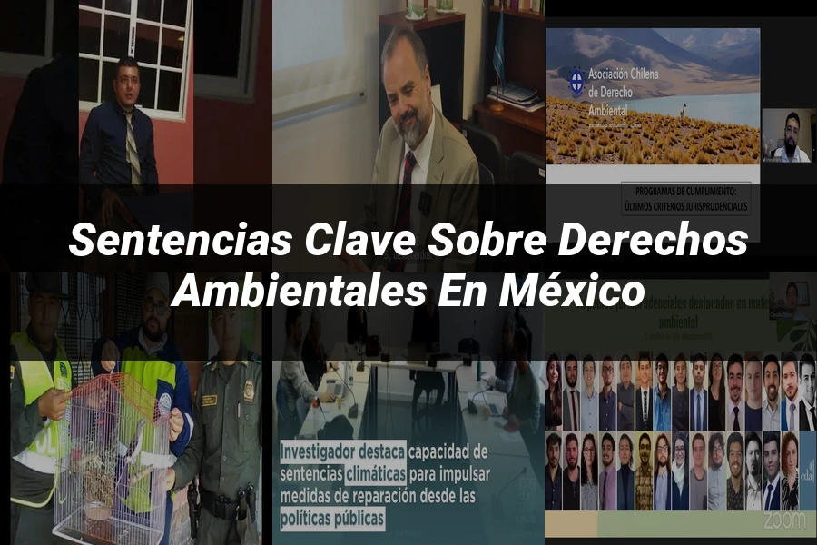 "Sentencias clave sobre derechos ambientales en México"