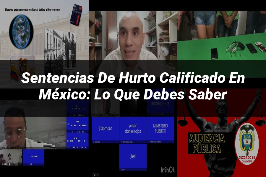 "Sentencias de Hurto Calificado en México: Lo que Debes Saber"