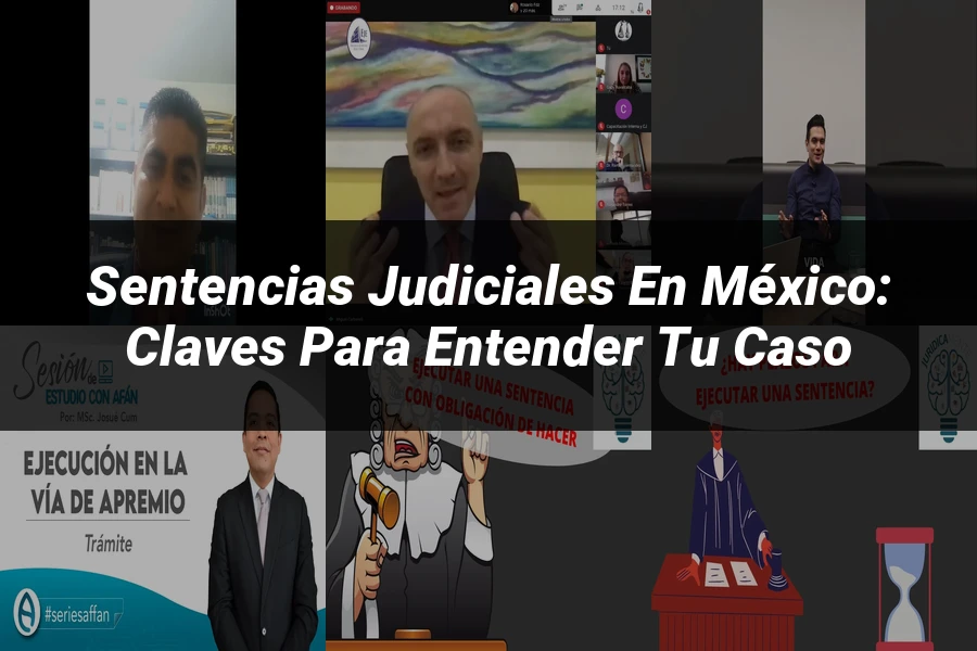 "Sentencias judiciales en México: Claves para entender tu caso"