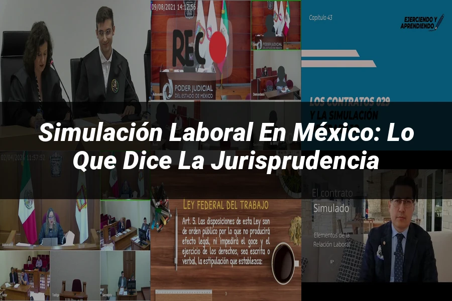 "Simulación laboral en México: lo que dice la jurisprudencia"
