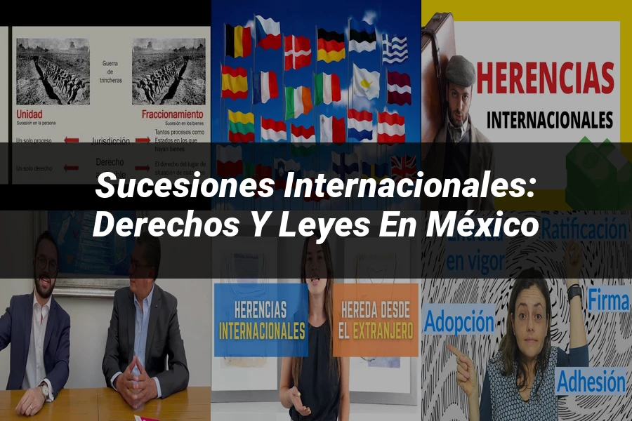 "Sucesiones Internacionales: Derechos y Leyes en México"
