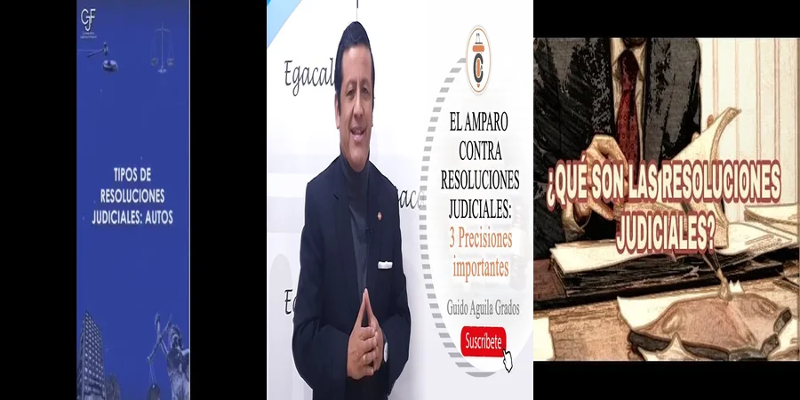 "Tipos de Resoluciones Judiciales en México: Entiende tus Opciones"