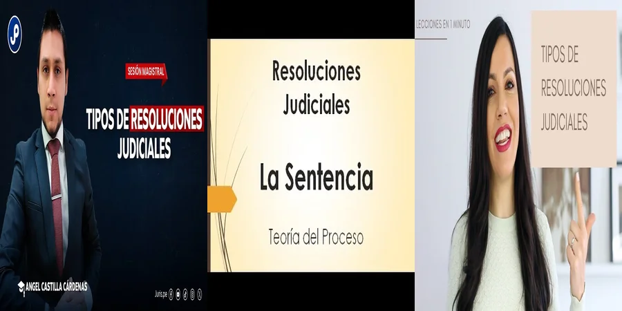 "Tipos de sentencias judiciales y su impacto en México"