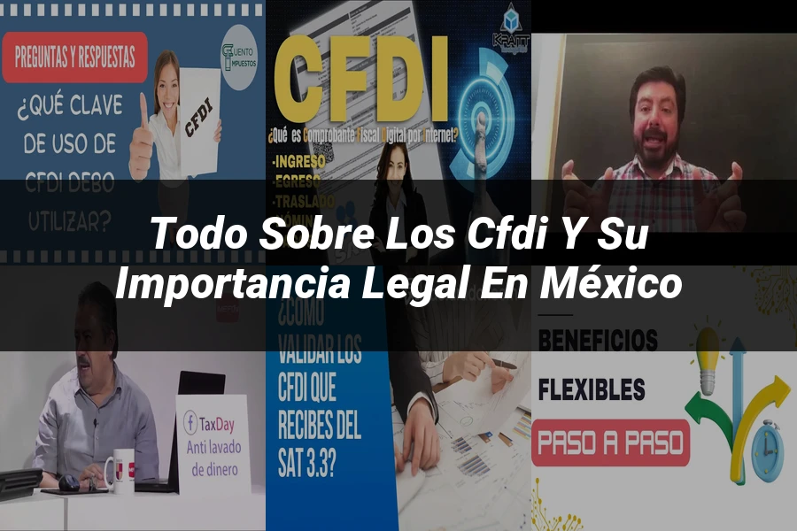 "Todo Sobre los CFDI y su Importancia Legal en México"
