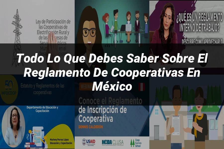 "Todo lo que Debes Saber sobre el Reglamento de Cooperativas en México"