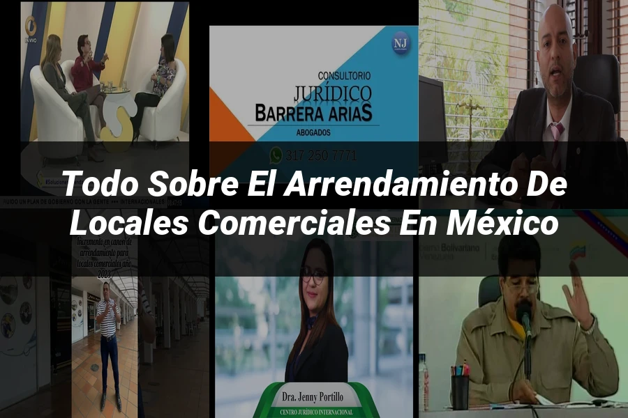 "Todo sobre el Arrendamiento de Locales Comerciales en México"