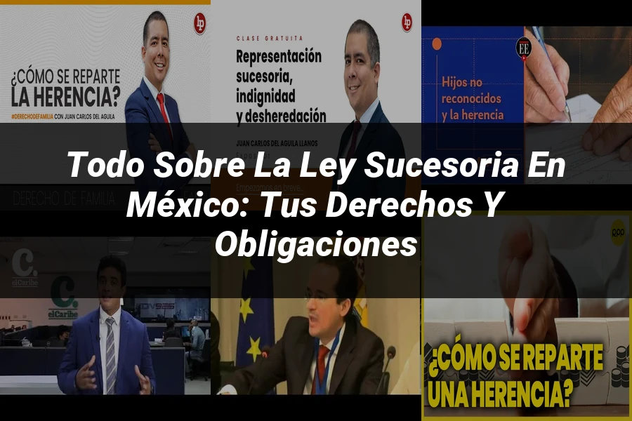 "Todo sobre la Ley Sucesoria en México: Tus Derechos y Obligaciones"