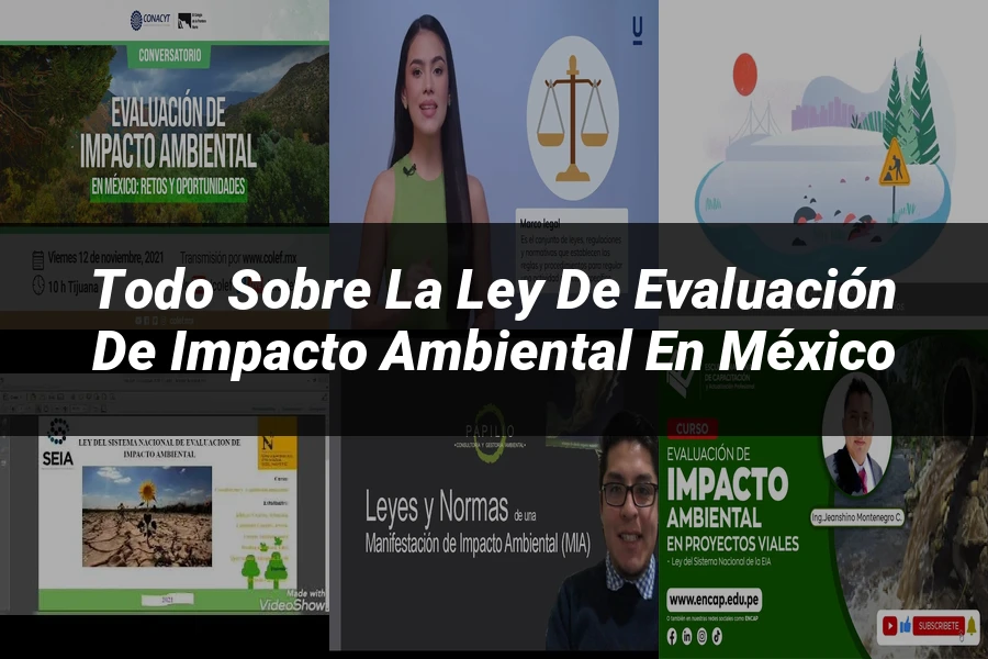 "Todo sobre la Ley de Evaluación de Impacto Ambiental en México"