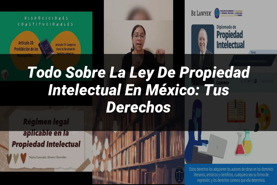 "Todo sobre la Ley de Propiedad Intelectual en México: Tus Derechos"