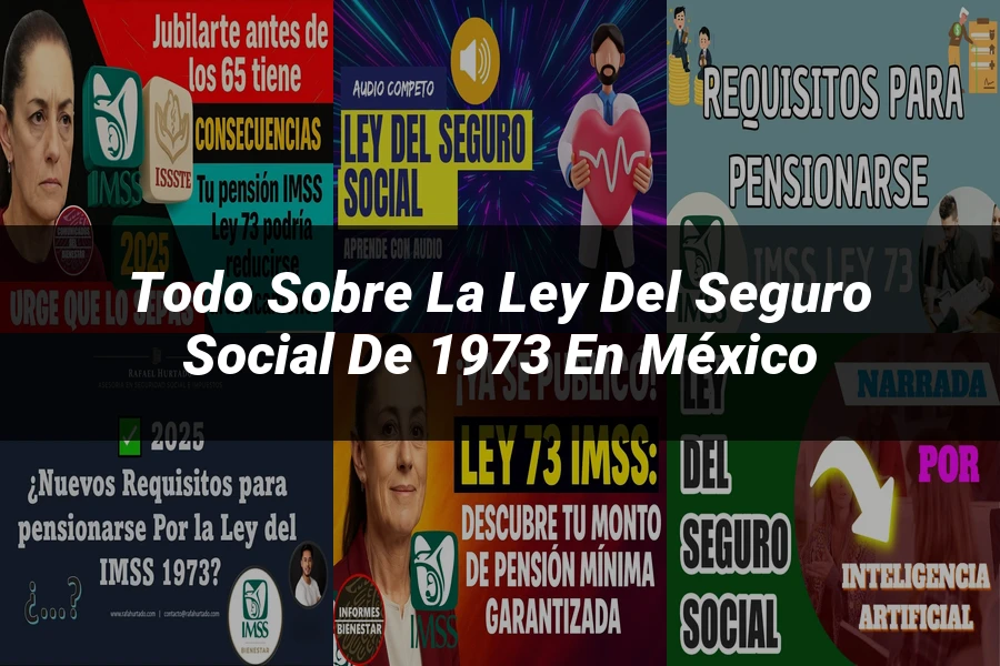 "Todo sobre la Ley del Seguro Social de 1973 en México"